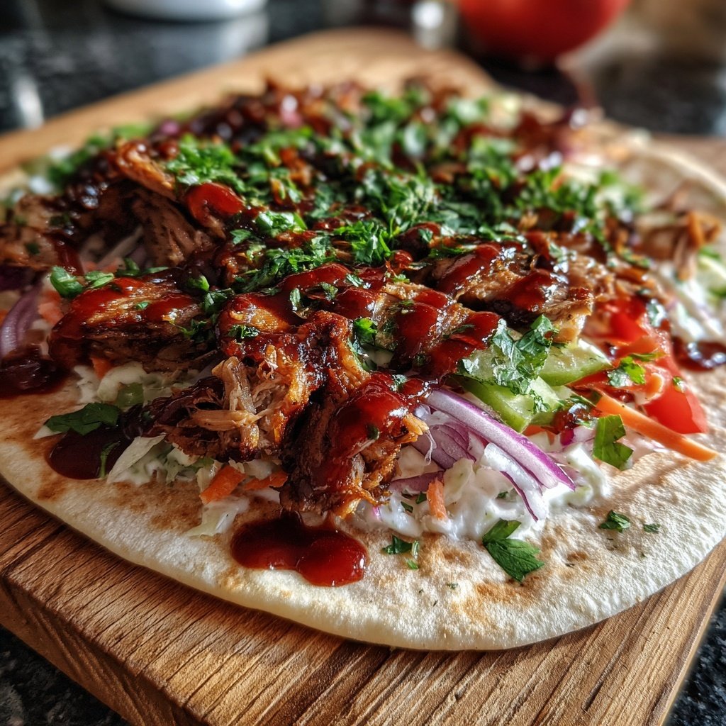 Döner mit Kräutersauce