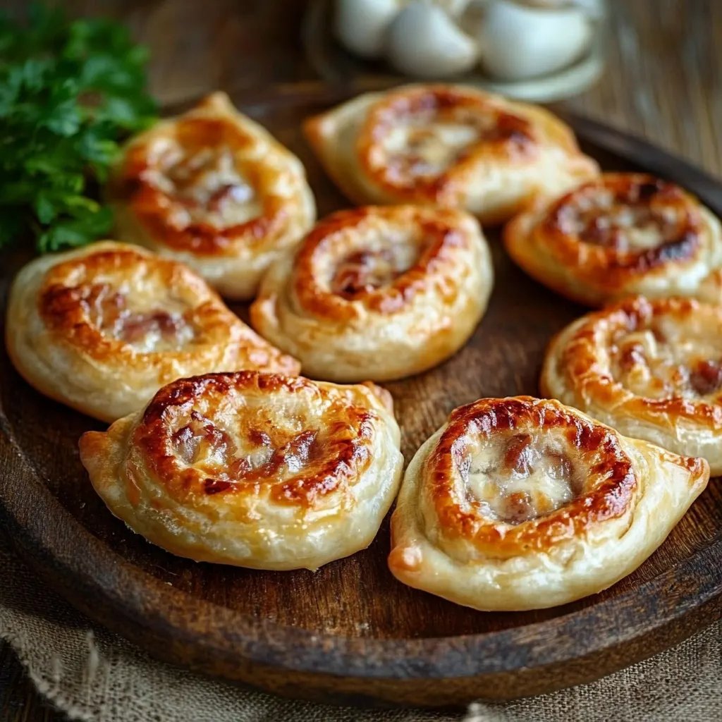 Blätterteigschnecken