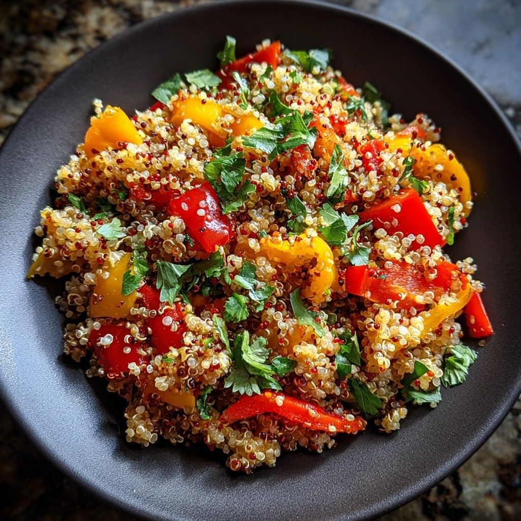 Kalorienarmes Abendessen Mit Quinoa