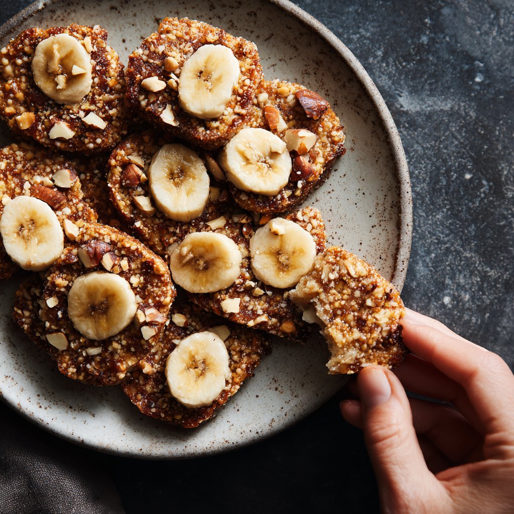 Zuckerfreie Snacks mit Banane
